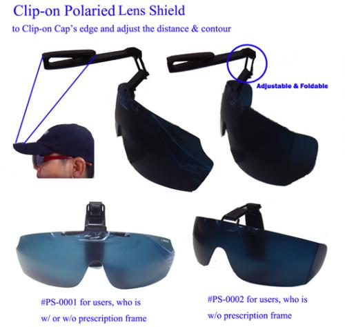 Clip-On Polaried Lens Shield