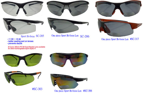 Bi-focal Sport (Safety) Glasses